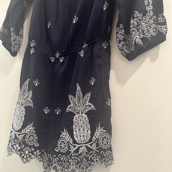 Farm Rio Embroidery Romper - Excellent Condition - Picture 2 of 7